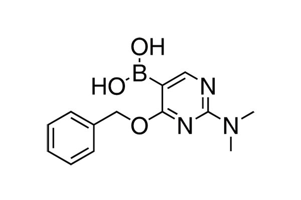 4-Benzyloxy-2-dimethylamino-pyrimidine-5-boronic acidͼƬ