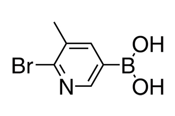 2-Bromo-3-methylpyridine-5-boronic acid图片