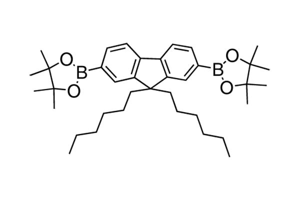 2,2'-(9,9-Dihexyl-9H-fluorene-2,7-diyl)bis(4,4,5,5-tetramethyl-1,3,2-dioxaborolane)ͼƬ