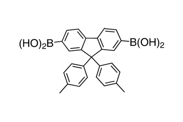 [9,9-Di(p-tolyl)-fluoren-2,7-diyl]diboronic acidͼƬ