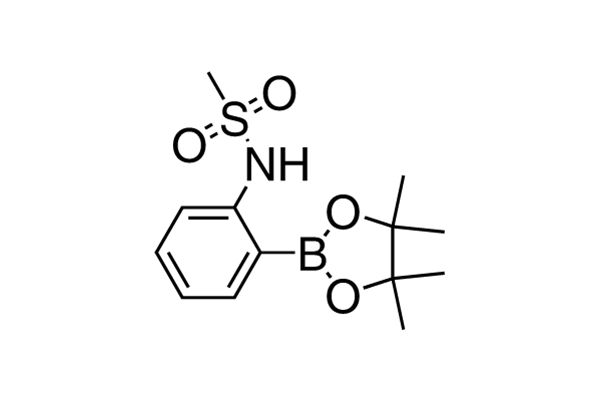 N-[2-(4,4,5,5-Tetramethyl-1,3,2-dioxaborolan-2-yl)phenyl] methanesulfonamideͼƬ