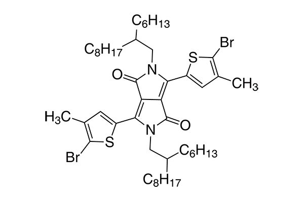 3,6-Bis(5-bromo-4-methylthiophen-2-yl)-2,5-bis(2-hexyldecyl)pyrrolo[3,4-c]pyrrole-1,4(2H,5H)-dioneͼƬ