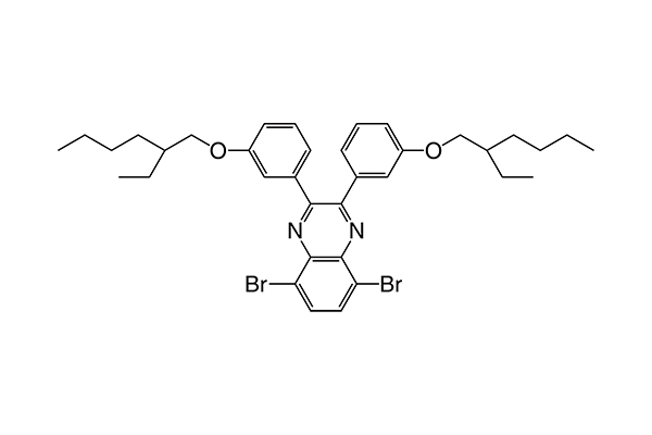 5,8-Dibromo-2,3-bis(3-(2-ethylhexyloxy)phenyl)quinoxalineͼƬ