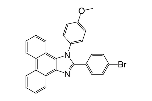 2-(4-Bromophenyl)-1-(4-methoxyphenyl)-1H-phenanthro[9,10-d]imidazoleͼƬ