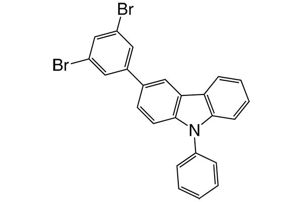 3-(3,5-dibromophenyl)-9-phenyl-9H-carbazole图片