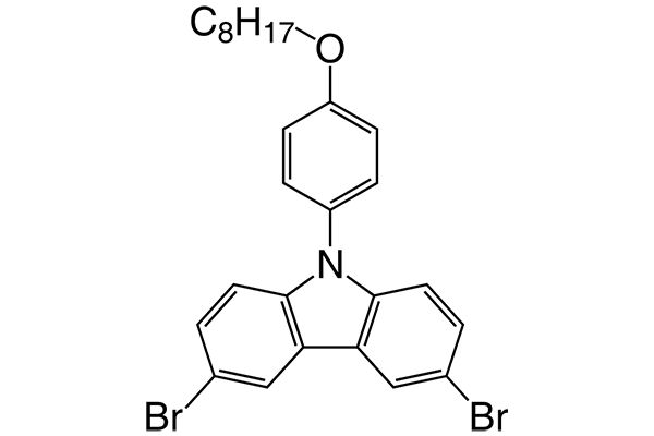 3,6-dibromo-9-(4-(octyloxy)phenyl)-9H-carbazoleͼƬ