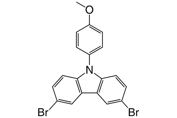 3,6-dibromo-9-(4-methoxyphenyl)-9H-carbazoleͼƬ