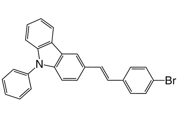 (E)-3-(4-Bromostyryl)-9-phenyl-9H-carbazoleͼƬ