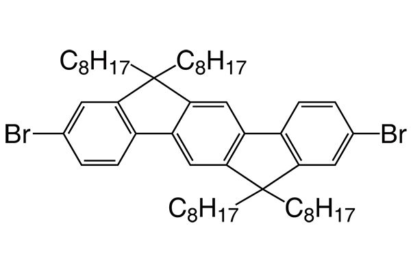 2,8-Dibromo-6,6,12,12-tetraoctyl-6,12-dihydroindeno[1,2-b]fluoreneͼƬ