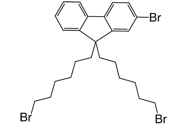 2-Bromo-9,9-bis(6-bromohexyl)-9H-fluorene图片