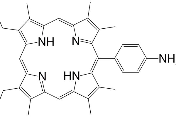 5-(4-Aminophenyl)-2,3,7,8,12,18-hexamethyl-13,17-diethyl porphyrinͼƬ