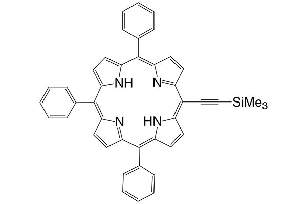 5-(Trimethylsilylethynyl)-10,15,20-triphenylporphyrinͼƬ