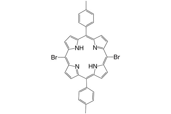 5,15-Di(p-tolyl)-10,20-dibromoporphyrinͼƬ