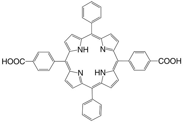 5,15-Di(4-carboxyphenyl)-10,20-diphenylporphyrinͼƬ