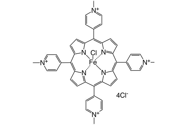 Iron(III)meso-tetra(N-methyl-4-pyridyl)porphine pentachloride图片