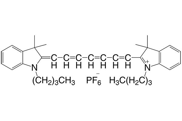 1,1'-Dibutyl-3,3,3',3'-tetramethyl-indo-tricarbocyanine hexafluorophosphateͼƬ