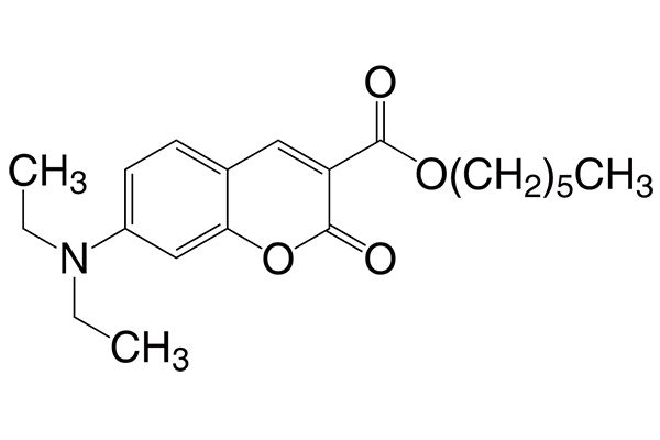 Hexyl 7-(diethylamino)coumarin-3-carboxylateͼƬ