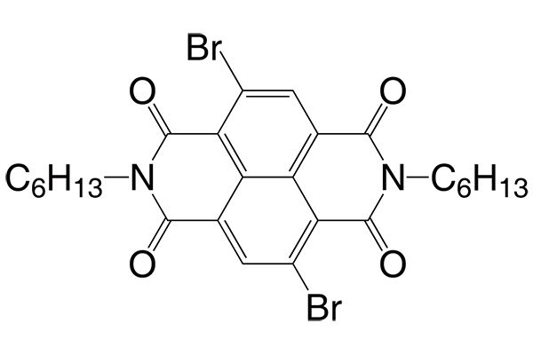 4,9-Dibromo-2,7-dihexylbenzo[lmn][3,8]phenanthroline-1,3,6,8-tetraoneͼƬ