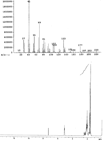 2-(3,7-Dimethyl-2,6-octadienyl)cyclopentanoneͼ1