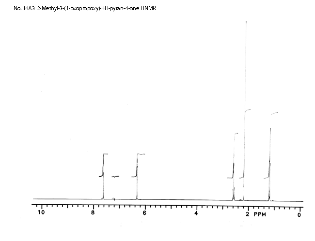 2-Methyl-3-(1-oxopropoxy)-4H-pyran-4-oneͼ1