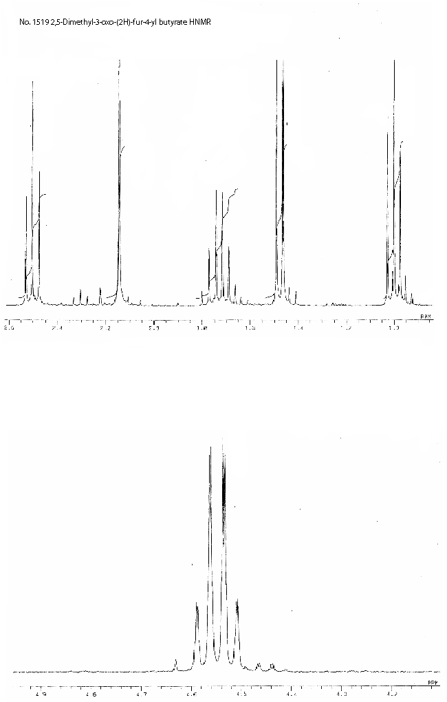 4-Butyroxy-2,5-dimethyl-3(2H)-furanoneͼ1