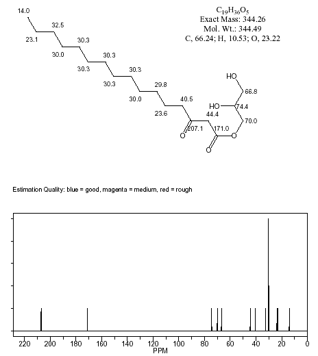 3-Oxohexadecanoic acid glycerideͼ1