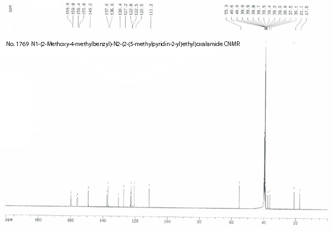 N-[(2-Methoxy-4-methylphenyl)methyl]-N'-[2-(5-methyl-2-pyridinyl)ethyl]ethanediamideͼ1