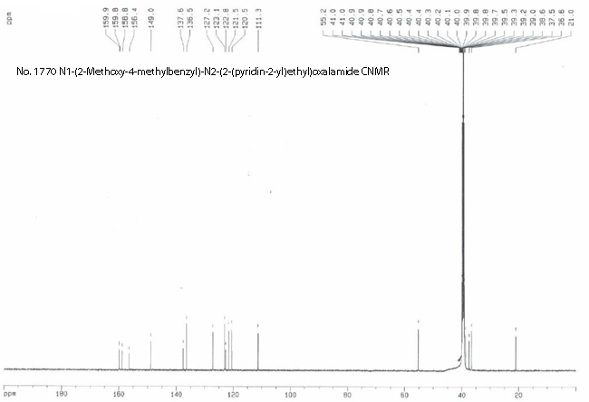 N-[(2-Methoxy-4-methylphenyl)methyl]-N'-[2-(pyridinyl)ethyl]ethanediamideͼ1