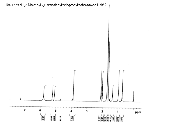 N-[(2E)-3,7-Dimethyl-2,6-octadienyl]-cyclopropanecarboxamideͼ1