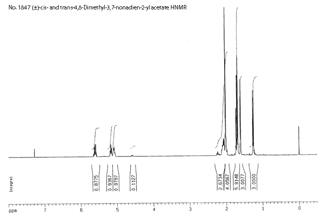 (+/-)-cis and trans-4,8-Dimethyl-3,7-nonadien-2-yl acetateͼ1