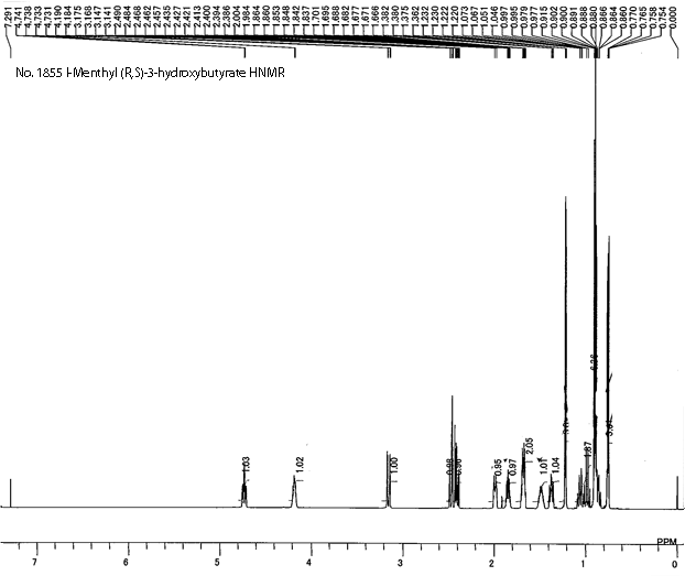 3-Hydroxybutanoic acid 5-methyl-2-(1-methylethyl)cyclohexyl esterͼ1