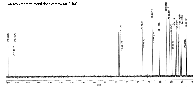 2-Isopropyl-5-methyl cyclohexyl 5-oxo-2-pyrrolidine carboxylateͼ1