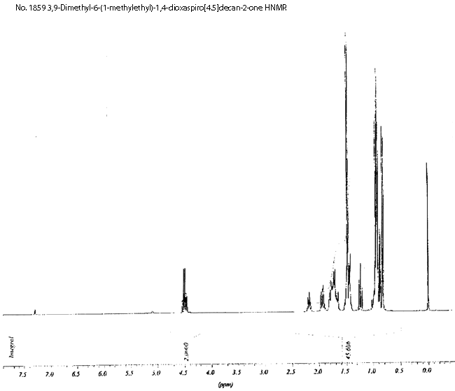 3,9-Dimethyl-6-(1-methylethyl)-1,4-dioxaspiro[4.5]decan-2-oneͼ2