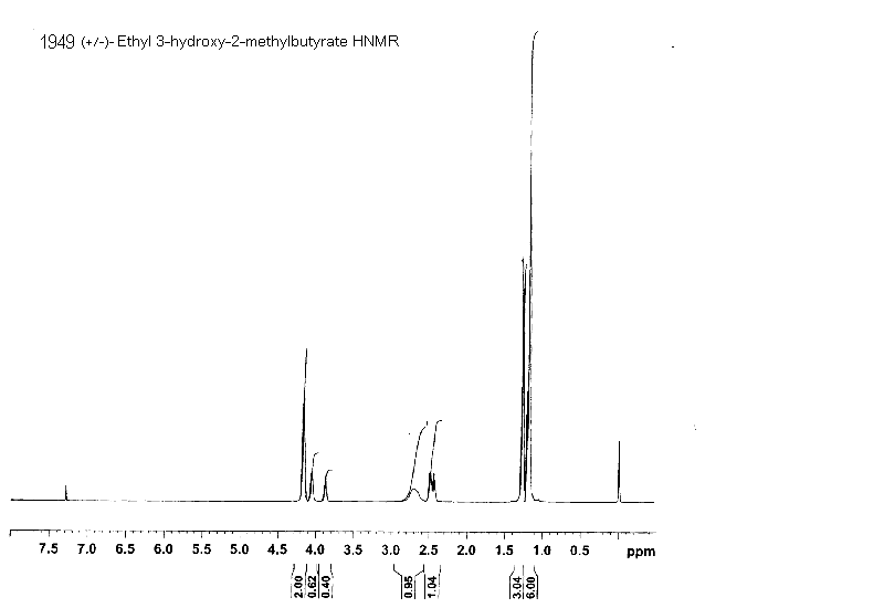 (+/-)-Ethyl 3-hydroxy-2-methylbutyrateͼ1