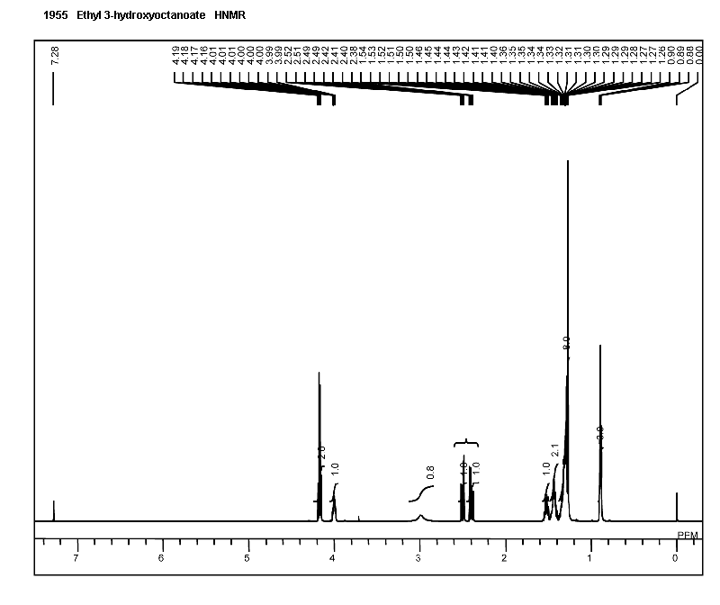 Ethyl 3-hydroxyoctanoateͼ1