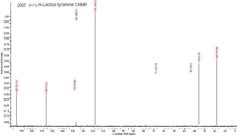 (+/-)-N-Lactoyl tyramine (Safety evaluation not completed)ͼ1