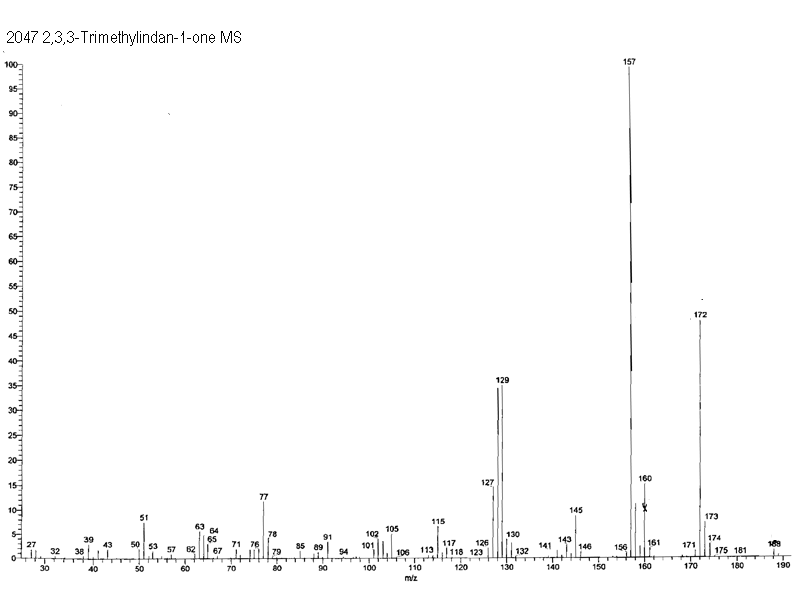 2,3,3-trimethyl-2,3-dihydro-1H-inden-1-oneͼ3