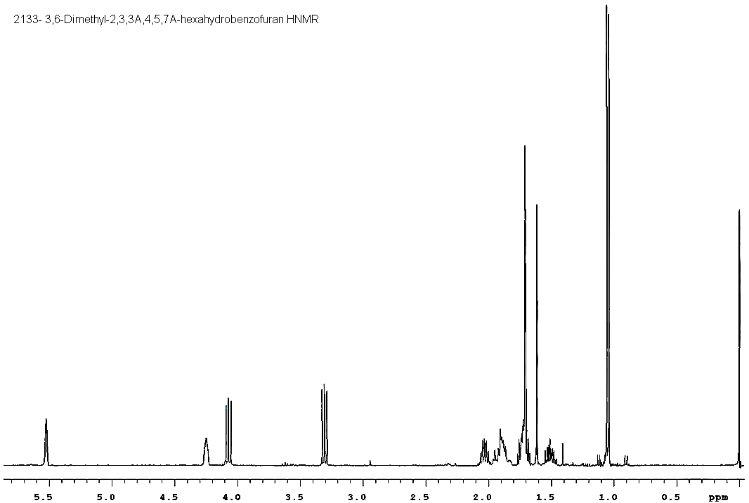 3,6-Dimethyl-2,3,3a,4,5,7a-hexahydrobenzofuranͼ1