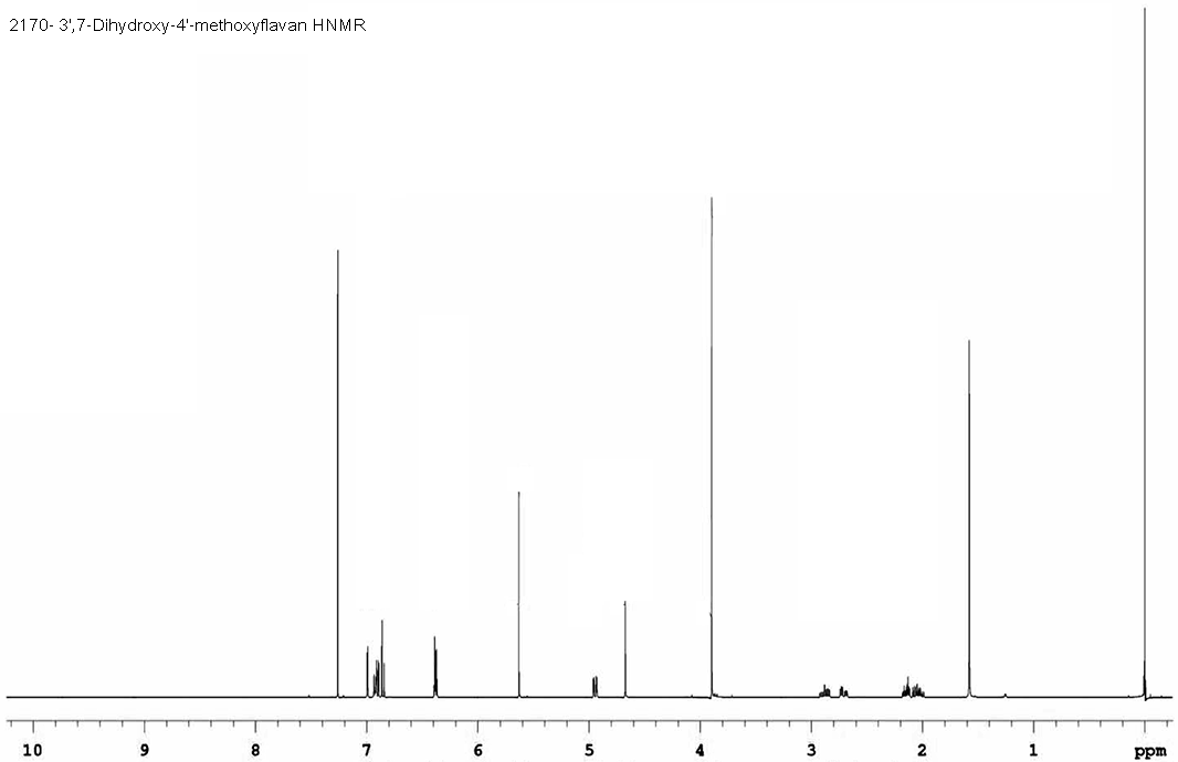 3,4-dihydro-2-(3-hydroxy-4-methoxyphenyl)-2H-1-benzopyran-7-olͼ1